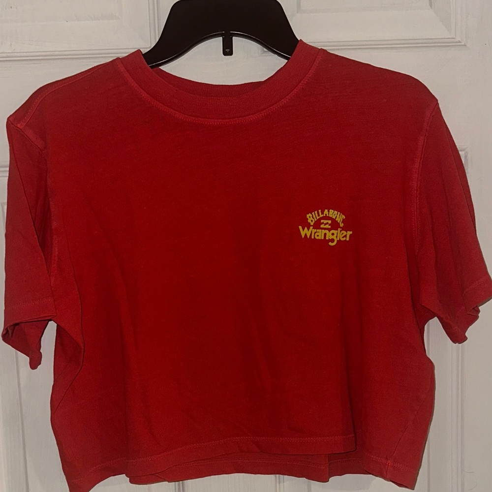 Billabong Wrangler Red Tee